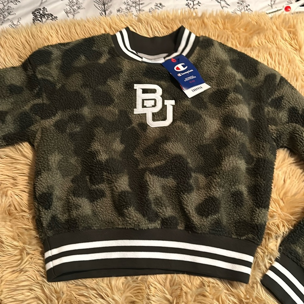 Champion Baylor Cropped Sweatshirt